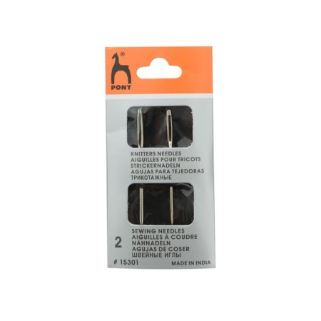 Knitting needles for fastening knitted products 15301