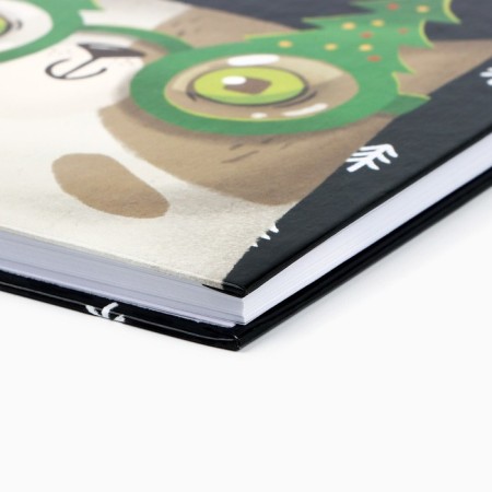 New Year. Diary A5, 80 liters, a solid cover "Not a sour, under the Christmas tree"-1