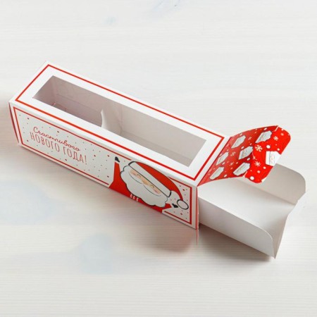 Folding box "Happiness" 18 x 5.5 x 5.5 cm., New Year-1