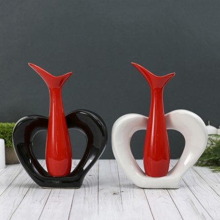 VAZ Coramics Table "Lily" D 2 cm 30x23x6.5 cm V-250 ml, mix-2