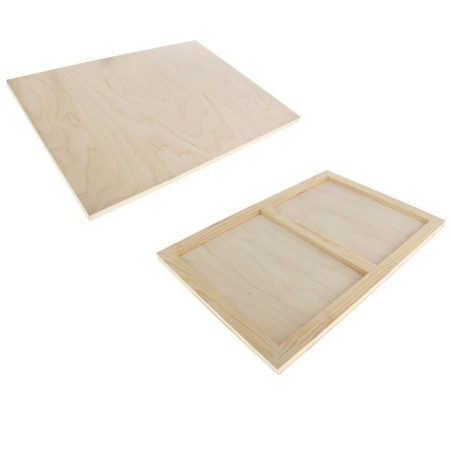 Wooden tablet 50 x 70 x 2 cm, plywood (for drawing with epoxy resin)-2