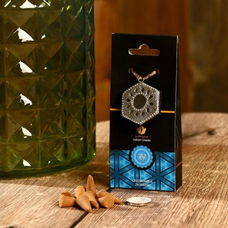 Aromacons "Chakra" 40 pcs and a chamomile stand and jasmine-1