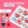 Waffle pictures edible “cats” for cupcakes, Konfinetta cake, 15 pcs.