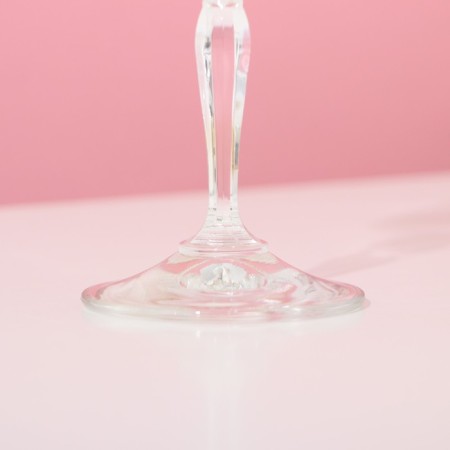 A set of glasses for champagne "Grace", 2 pcs, 190 ml, crystal glass-3
