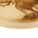 Board from the massif “deer”, round, 18 × 18 cm