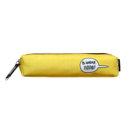 Penal soft, 1 compartment, 45 x 200 x 40 mm, voluminous, microfiber on PVC-Osnov, Phoenix "Cat Bosses"-1