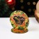 The amulet on the stand "Happy Year!" spruce branches, 8 x 9 cm