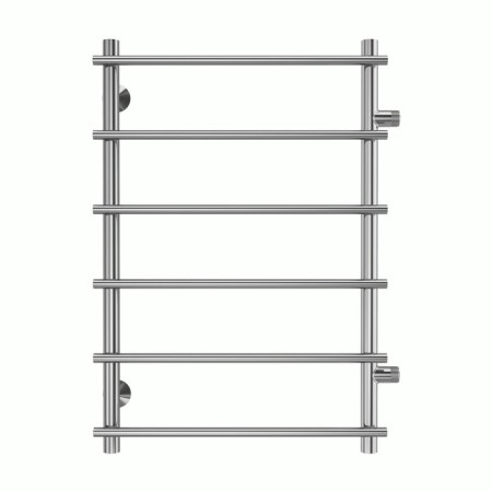 Terminus heated towel rail "Quint" P6, 500x800 mm, side connection, chrome