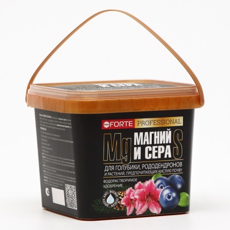 Waterwood fertilizer for Bona Forte blueberries with gray and magnesium, 1 liter