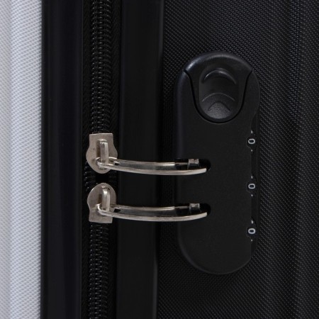 Big suitcase 26 ", code castle, white/black color-6