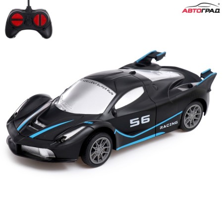 Radio -controlled car "Thirst for racing", 1:20, works from batteries, black color