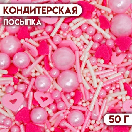 Confectionery Sprinking "Pink Panther", 50 g
