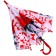 Children's umbrella. Minnie Mouse, red, 8 knitting needles d = 86 cm