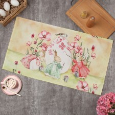Ethel towel Happy Easter 40x73cm, 100% HL, sarzha 190 g/m2