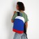 School textile “Russia”, 46x30x10 cm, vertical pocket, red, blue, white