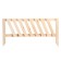 Decorative fence, 28 × 88 cm, 1 section, wood, Greengo