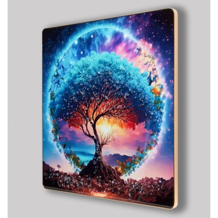 Acrylic painting "Tree of Power" 50x50 cm-1