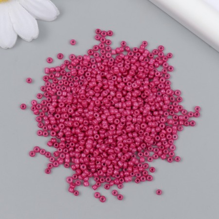 Glass beads 12/0 "pink" metallic 450 g-1