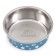 Bowl with silicone base "star", blue, 300 ml