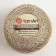 Yarn "Camelia" 70% polyester, 30% lurers 190m/20g (430 pearls-gold)