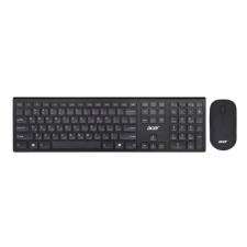 Клавиатура + мышь Acer OKR030 клав:черный мышь:черный USB беспроводная slim (ZL.KBDEE.005)   1029432