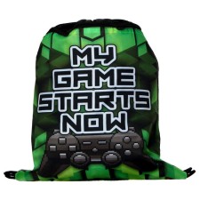 A bag for shoes with a pocket of 420 x 340 mm, Calligrata MSO-7C, (soft polyester, density 210D), Gamer)
