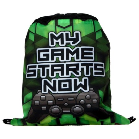 A bag for shoes with a pocket of 420 x 340 mm, Calligrata MSO-7C, (soft polyester, density 210D), Gamer)