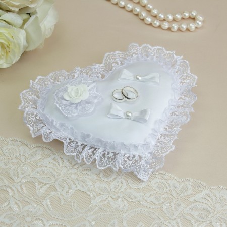 Pill for the rings "Heart", white