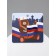 The “flag” icon of Russia, color in silver