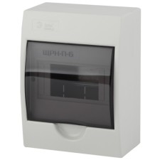 The housing plastic hinged era Simple ShcRN-P-06 IP41 Transparent cover