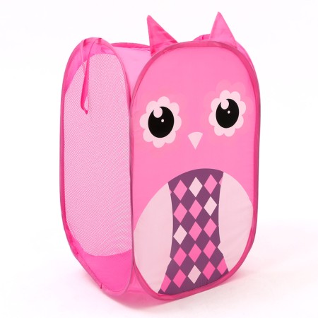Basket for toys "Owl" 36 × 36 × 58 cm
