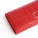 Women's wallet on magnet, red color