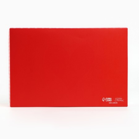 Box for confectionery products with PVC “with love”, 20 x 30 x 8 cm-4