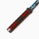 Souvenir wooden weapon "Katana anime", length 65 cm