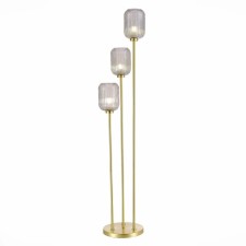 The floor lamp ST LUCE. SL1154.325.03. Gran. 3x60 watts, E27, 33x33x160 cm, brass color