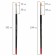 Set of brushes, synthetics, 5 pieces, brauberg (round, No. 1, 2, 3, 4, 5), blister