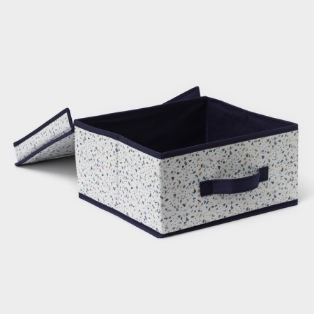 The storage box "Marmalade", 30 × 28 × 15 cm, white color-3
