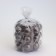 A candle in a candlelight made of gypsum with spherical faces, 10x10cm, gray-brown