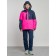 Ski costume female winter, size 44, pink color