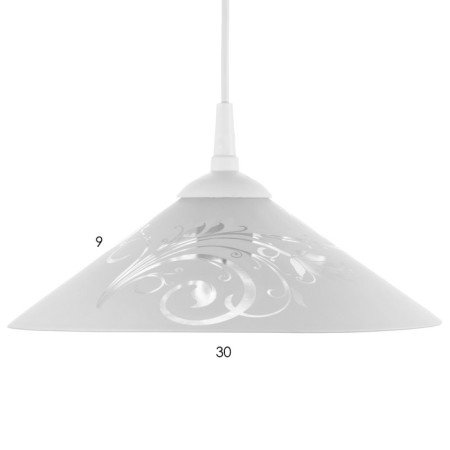 Lamp Bayerlux suspension Bayerlux "Vietnamese" E27 60W 30cm.-3