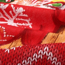 A set of kitchen towels of the “fairy-tale New Year” 35x60cm-4pcs, 100% HL