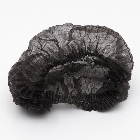 Hat medical Charlotte 10 g/m2 Black rr 54-65 cm spandbond 100 pcs/un-3