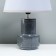 Table lamp "Theory" 1x40W E14 dark blue 22.2x22.2x33cm