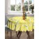 The tablecloth "lemon canvas", round, Saten, d = 150 cm