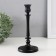 Summary Metal for 1 candle "Chansto" d = 2 cm black 10x10x22 cm