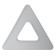 LED LED GEOMETRIA DELTA 30W 4000K 2100LM IP40 60x60x8 White