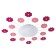 Lamp Viki 60W E27 pink