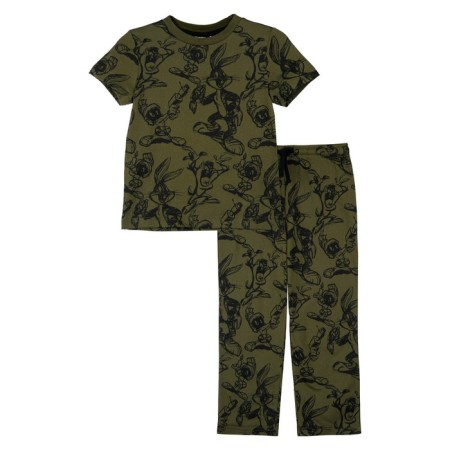 Pajama for the boy PlayTode: T -shirt and trousers, height 116 cm-4
