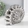 Souvenir ceramics "shell spiral" silver 20.5x6x16 cm