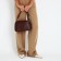 Board-sakwyazhi with zipper, brown color